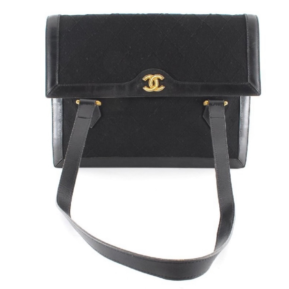 Vintage Chanel black handbag